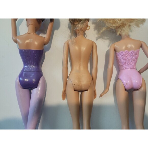 Lot of 3 Barbie Dolls 2015 Nude including Fairytale Ballerina - Picture 4 of 7